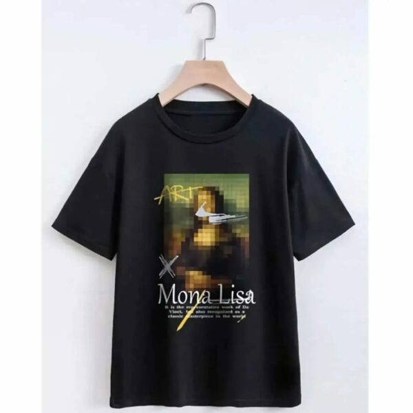 S-11752 Women Mona Lisa Printed T-shirt