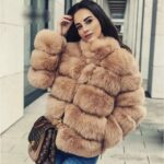 D4643 High Quality Winter Woman Eco-Friendly Fox Fur