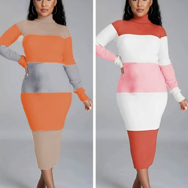 uB-3427 Ladies SweetN sour Sweater Dress