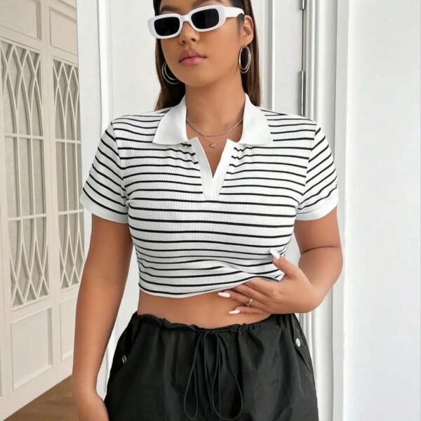 S-11787 Striped TOP